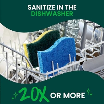 Scotch-Brite 12 Pack Non-Scratch Scrub Sponges