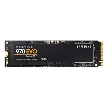 Samsung 970 EVO 500GB NVMe SSD - Blazing Fast M.2 Internal Solid State Drive