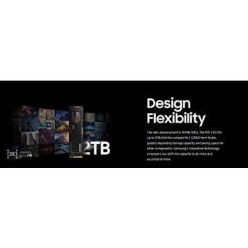 Samsung 970 EVO 500GB NVMe SSD High-Speed M.2 Drive