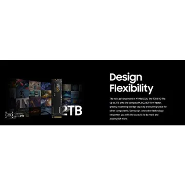 Samsung 970 EVO 500GB NVMe SSD High-Speed M.2 Drive