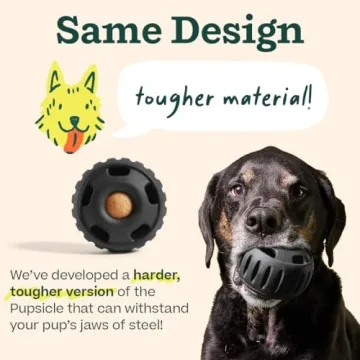 Durable WOOF Power Chewer Pupsicle Toy for Dogs