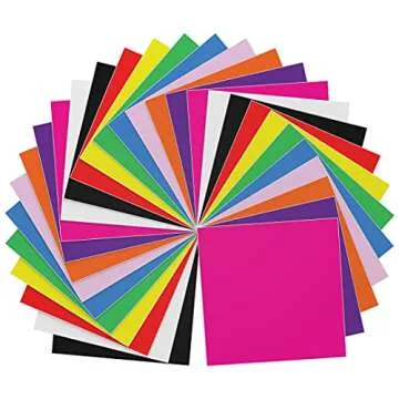 Kassa 60-Piece Vinyl Sheets for Vibrant DIY Projects
