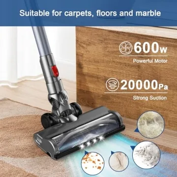 Intercleaner Vacuum with Powerful Suction and Versatile Design