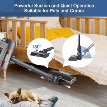 Intercleaner Vacuum with Powerful Suction and Versatile Design