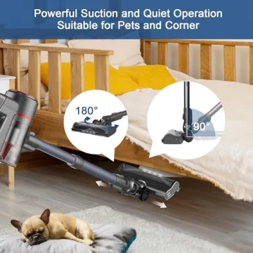 Intercleaner Vacuum with Powerful Suction and Versatile Design