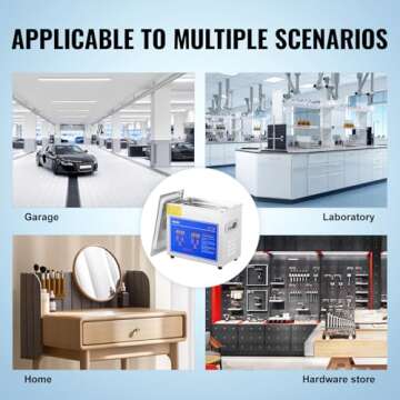 VEVOR Ultrasonic Cleaner with Digital Timer & Heater