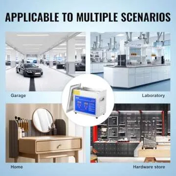 VEVOR Ultrasonic Cleaner with Digital Timer & Heater