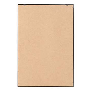 Kate and Laurel Sylvie Bubblegum Bunny Framed Canvas Wall Art by Amy Peterson, 23x33 Gray, Whimsical Baby Animal Art