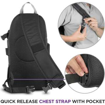 Altura Photo Camera Sling Bag - DSLR & GoPro Holder