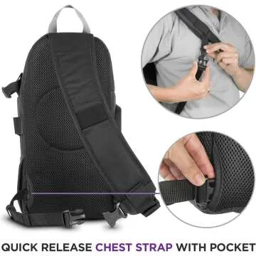 Altura Photo Camera Sling Bag - DSLR & GoPro Holder