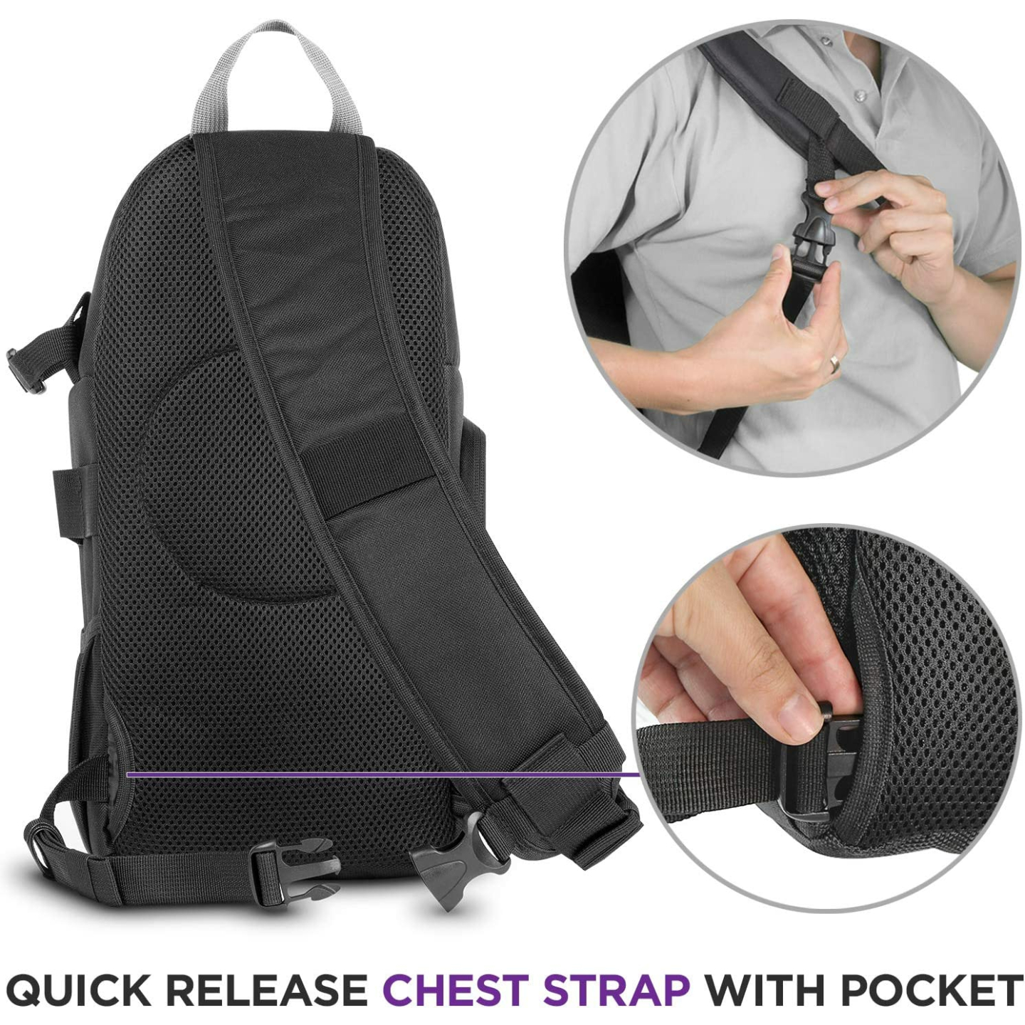 Altura Photo Camera Sling Bag - DSLR & GoPro Holder