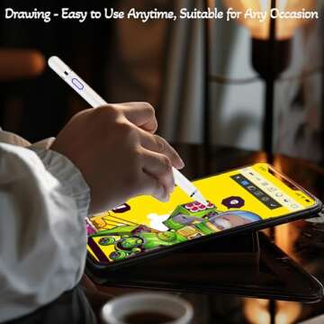 Stylus Pen for iPhone 12-16 Series, Perfect for Note Taking