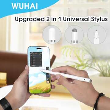 Stylus Pen for iPhone 12-16 Series, Perfect for Note Taking
