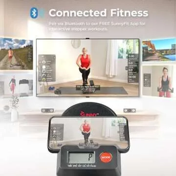 Sunny Health & Fitness Stair Stepper – Compact Climbing Machine