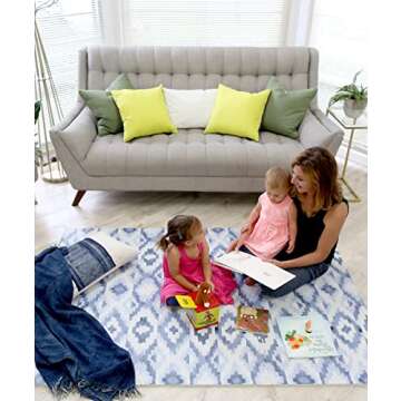Yay Mats Stylish Extra Large Soft Baby Play Mat - Non-Toxic & Expandable Design