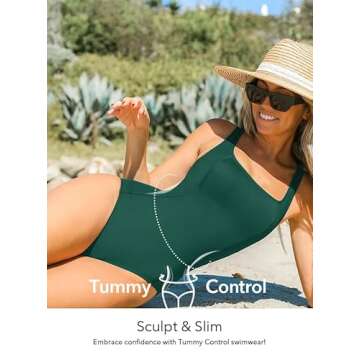 CUPSHE One Piece Adjustable Swimsuit for Women