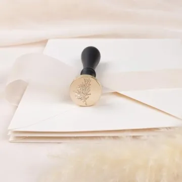 Premium Rosemary Botanical Twig Wax Seal Stamp for All Occasions