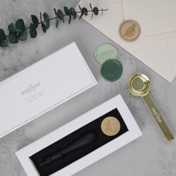 Premium Rosemary Botanical Twig Wax Seal Stamp for All Occasions