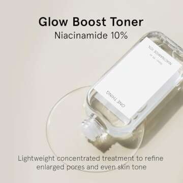 ONE THING Niacinamide 10% Toner - Hydrating & Revitalizing Essence for Dull, Oily Skin