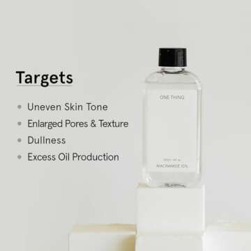 ONE THING Niacinamide 10% Toner for Radiant Skin