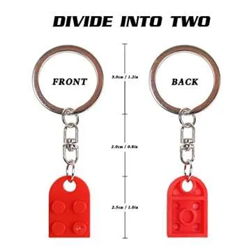 Meyerascal Heart Keychain Set for Couples - Charming Gift