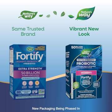 Nature's Way Women's Extra Strength** Fortify Probiotic, 50 Billion Live Cultures, Supports Digestiv...
