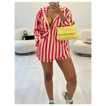 Floerns Women's 2 Piece Outfit - Stylish & Versatile Set