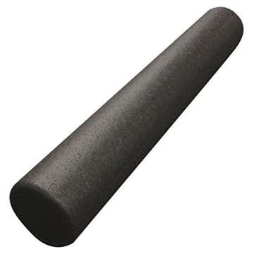 LuxFit Foam Roller, Premium High Density Foam Roller - Extra Firm with 3 Year Warranty