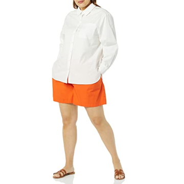 The Drop Women's Kendra Long Shirt - Loose Fit and Stylish