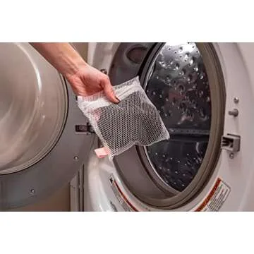 S&T INC. Makeup Remover Wipes for Skin Care with Laundry and Storage Bag, Reusable Makeup Wipes or Face Towels, Travel Essentials, Black, 4 In. Diameter, 5PK