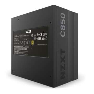 NZXT C850 850W Gold Certified PSU for Gaming