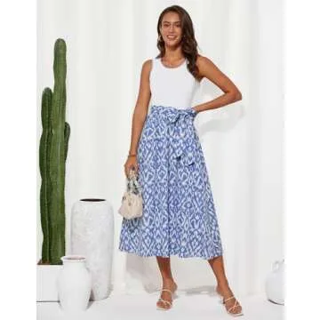 Grace Karin Summer Floral A-Line Dress for Women