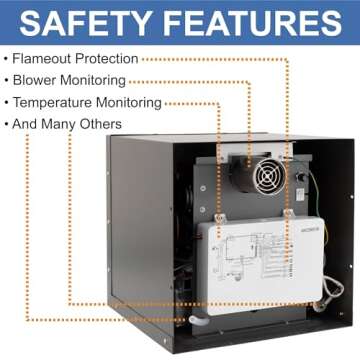 RecPro RV Tankless Water Heater for On-Demand Hot Water