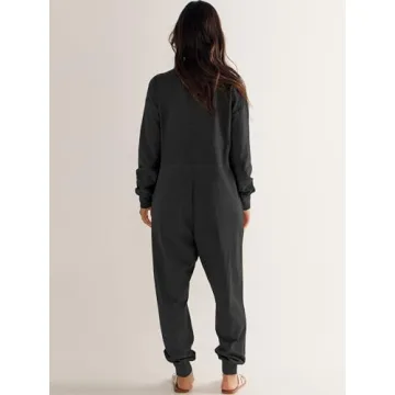 Stylish ANRABESS Jumpsuit for Women - Casual Lounge Wear