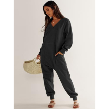 Stylish ANRABESS Jumpsuit for Women - Casual Lounge Wear
