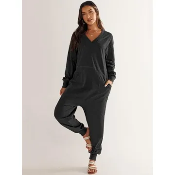 Stylish ANRABESS Jumpsuit for Women - Casual Lounge Wear