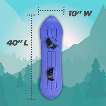 Slippery Racer Kids Snowboard - Perfect for Beginners!