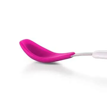 OXO Tot On-the-Go Feeding Spoon with Travel Case - Pink