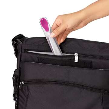 OXO Tot On-the-Go Feeding Spoon with Travel Case - Pink