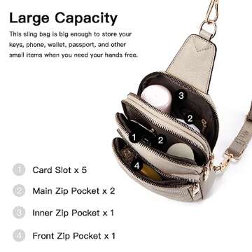 Telena Sling Bag for Women - Stylish Crossbody with Versatility