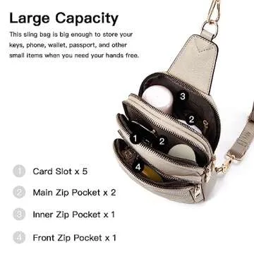 Telena Sling Bag for Women - Stylish Crossbody with Versatility