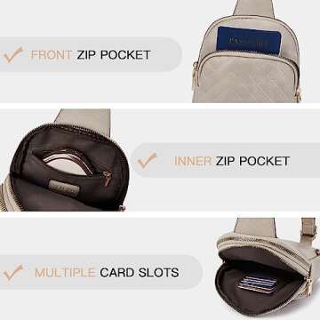 Telena Sling Bag for Women - Stylish Crossbody with Versatility