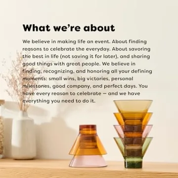 Durable Tossware Reserve Martini Glasses - Unbreakable Set