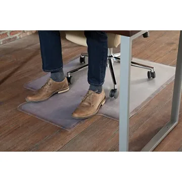 OFM Durable Office Chair Mat for Hardwood Floors