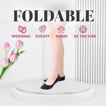 Silky Toes Foldable Flats - Stylish Ballerina Slippers