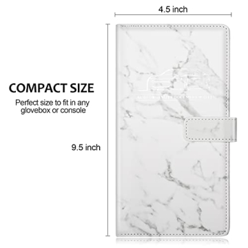 Frienda Car Registration Holder - Stylish & Practical