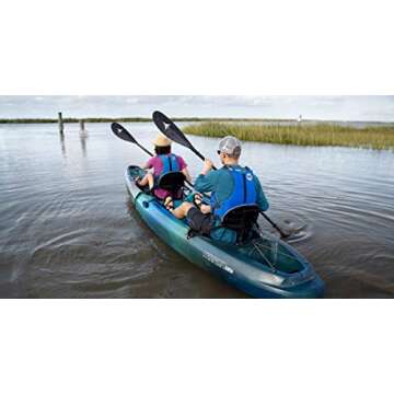 Wilderness Systems Tarpon 135 | Sit on Top Tandem Fishing Kayak | Premium Angler Kayak | 13' 6" | Galaxy (9750346142)