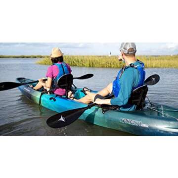 Wilderness Systems Tarpon 135 | Sit on Top Tandem Fishing Kayak | Premium Angler Kayak | 13' 6" | Galaxy (9750346142)