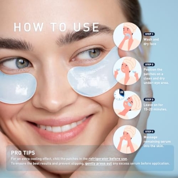 Enaskin Naturals Under Eye Patches Reduce Dark Circles