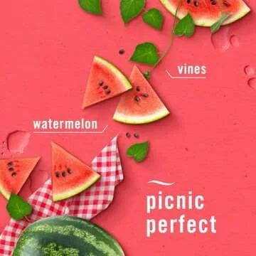 Febreze Small Spaces Air Freshener, Odor-Fighting, Plug In Alternative, for Home and Bathroom and Kitchen, Closet Air Fresheners, Sweet Watermelon Vine & Southern Lilac Mornings Scent, 4 Count